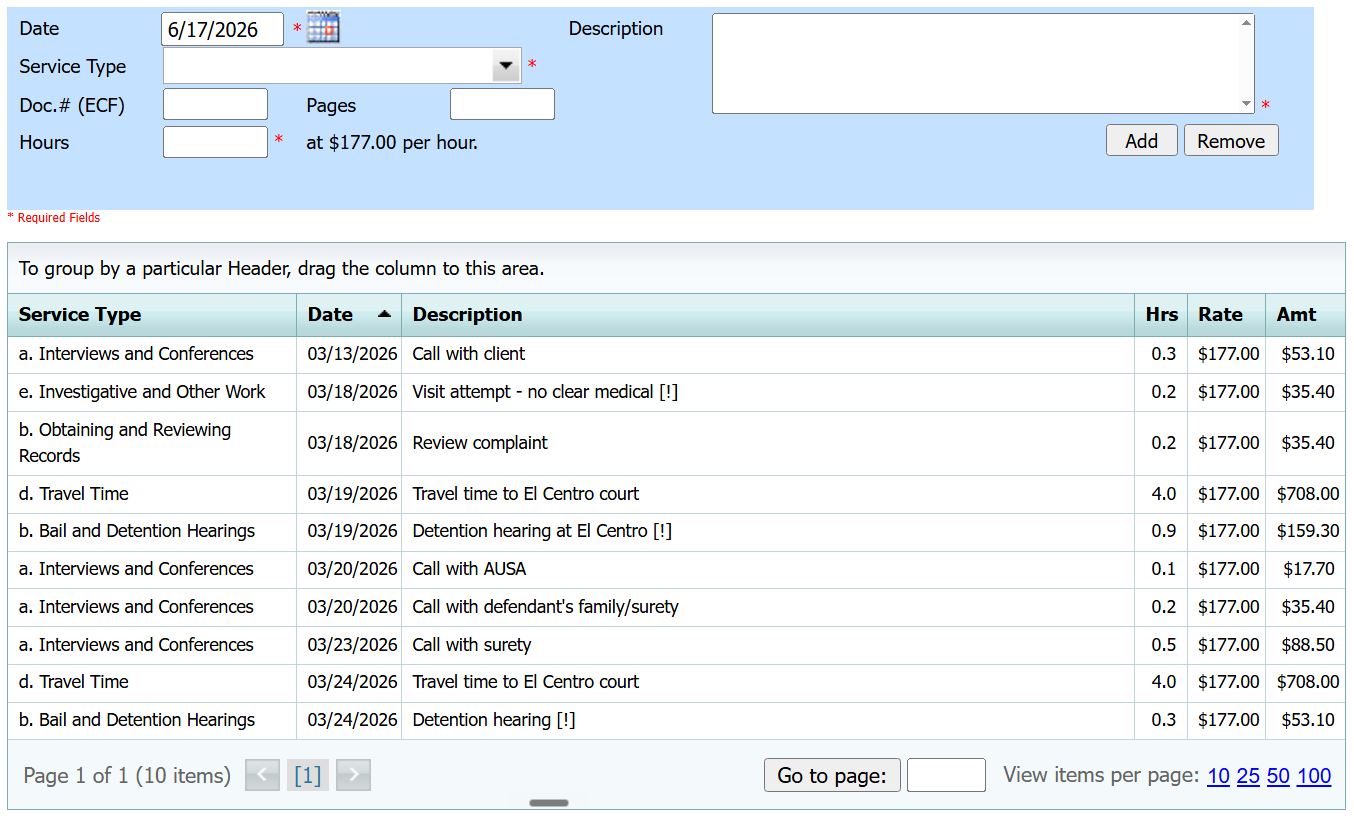 Entries imported into eVoucher